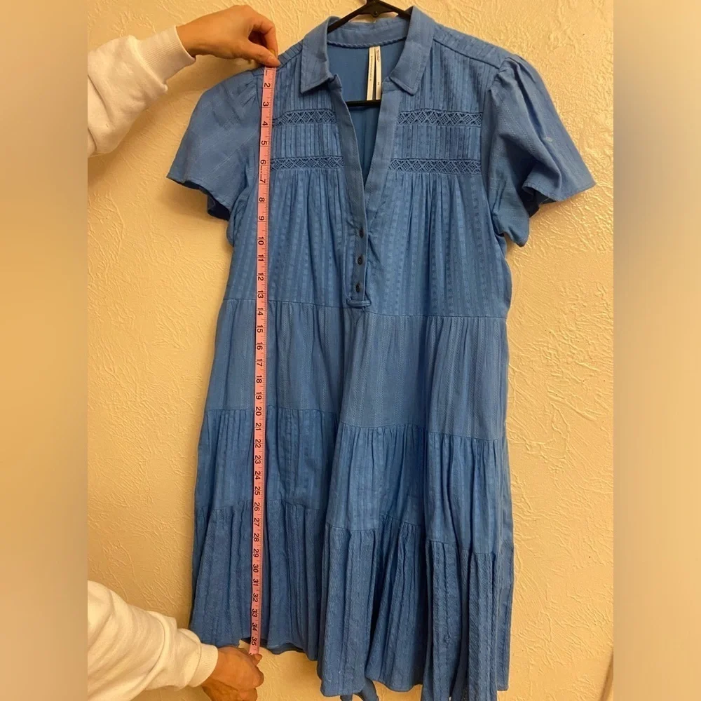 Anthropologie Tiered Ruffled Sundress